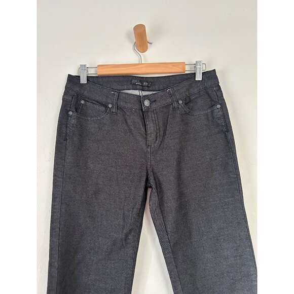 Prana Womens Dark Gray Mid-Rise Bootcut Denim Jeans Size 8/29 - Picture 2 of 11